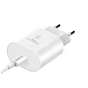 Wall charger fast charging 3A 18W Type-C cable for iPhone 15 SOMOSTEL SMS-Q03 PD White