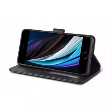 Wallet flip case for MagSafe for iPhone 12 / 12 Pro Black