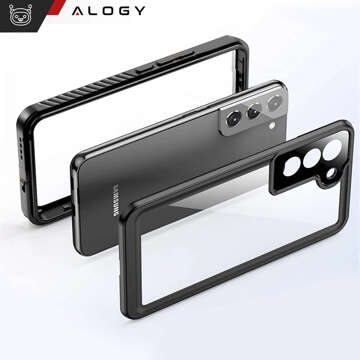 Waterproof case for Samsung Galaxy S23 360 Alogy Armored Armor IP68 with lanyard Black