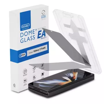 Whitestone EA Glass Privacy 2-Pack tempered glass for Samsung Galaxy Z Fold 5 Clear