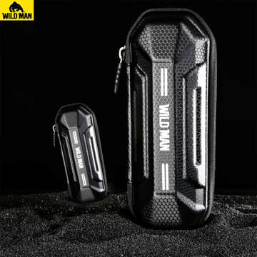 Wildman XT11 Bike Pannier Case Bag for Bike in Place of Bottle Holder 0.5L Black Bottle Basket