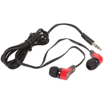 Wired in-ear headphones Defender Basic 619 mini Jack 3.5mm Black-red