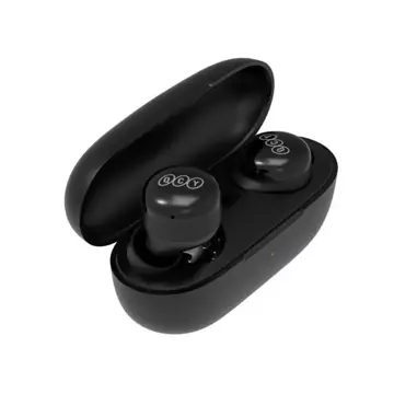 Wireless Bluetooth 5.1 TWS Earphones QCY Buds T17 Signle Point case Black