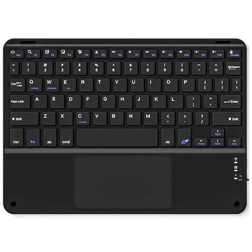 Wireless Keyboard with Touchpad Bluetooth Touchpad for PC TV Tablet USB-C Alogy Wireless Black