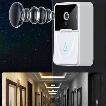 Wireless Remote Doorbell with Camera Smart Video Intercom 38 melodies