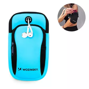 Wozinsky armband for running phone blue (WABBL1)