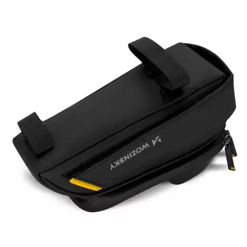 Wozinsky bicycle frame bag with phone case 1l black (WBB25BK)