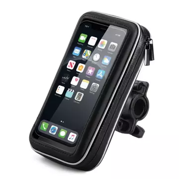 Wozinsky phone holder for bicycle, motorcycle, scooter black (WBHBK7)