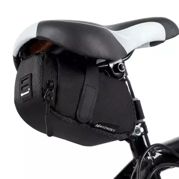 Wozinsky small bicycle saddle bag 0.6 l black (WBB8BK black)