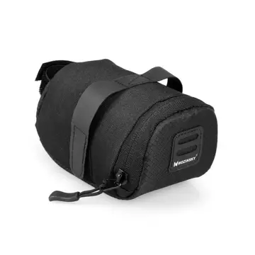 Wozinsky small bicycle saddle bag 0.6 l black (WBB8BK black)