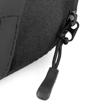 Wozinsky small bicycle saddle bag 0.6 l black (WBB8BK black)