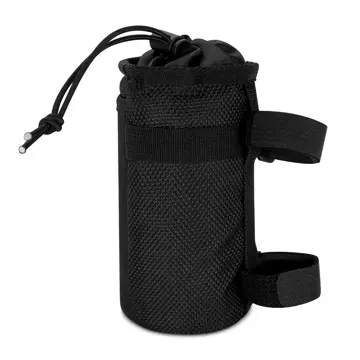 Wozinsky thermal water bottle bag for bike or scooter 1 l black (WBB29BK)