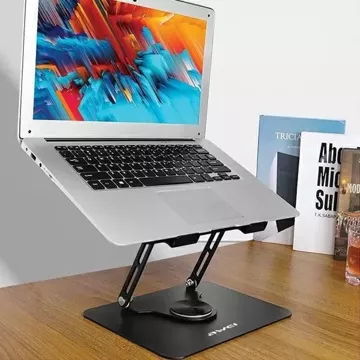 X46 rotating desk holder for a 16" laptop, black