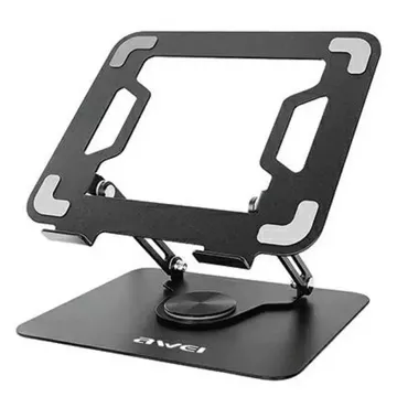 X46 rotating desk holder for a 16" laptop, black