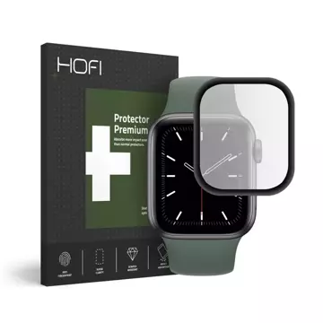 hofi hybrid glass apple watch 4/5/6/se (44mm) black