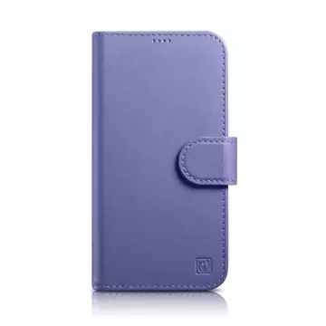 iCarer Wallet Case 2in1 Cover iPhone 14 Pro Max Leather Flip Cover Anti-RFID Light Purple (WMI14220728-LP)