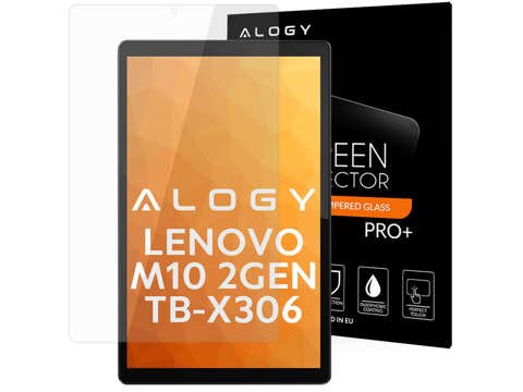 x2 Alogy 9H Tempered Glass for Lenovo M10 2Gen TB-X306