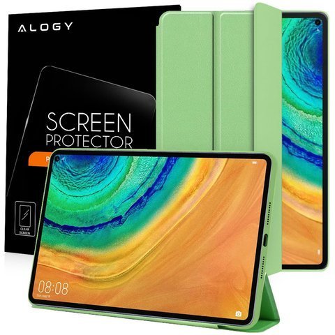 Alogy Case Cover für Huawei MatePad Pro 10.8 2019 Grünes Alogy Glas