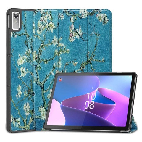 Hülle für Lenovo Tab P11 2gen 11.5 TB350FU TB350XU Alogy Book Cover Case Gehäuse Schutzhülle Blütenmandelglas