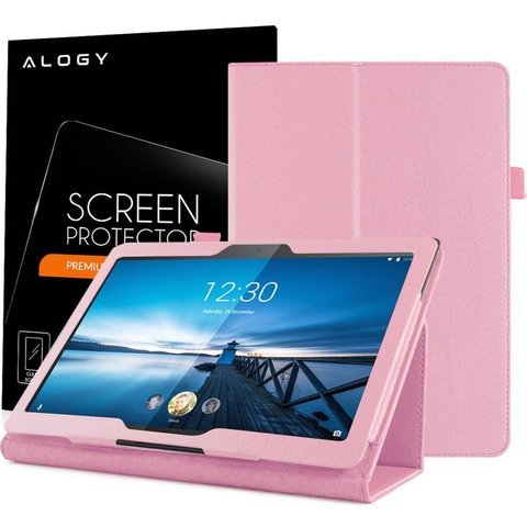 Standgehäuse für Lenovo Tab M10 10.1 TB-X605 Rosa Glas