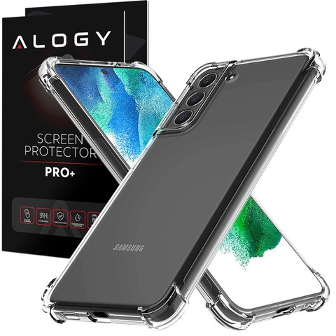 Stoßfestes Alogy Case für Samsung Galaxy S22 Plus Klarglas