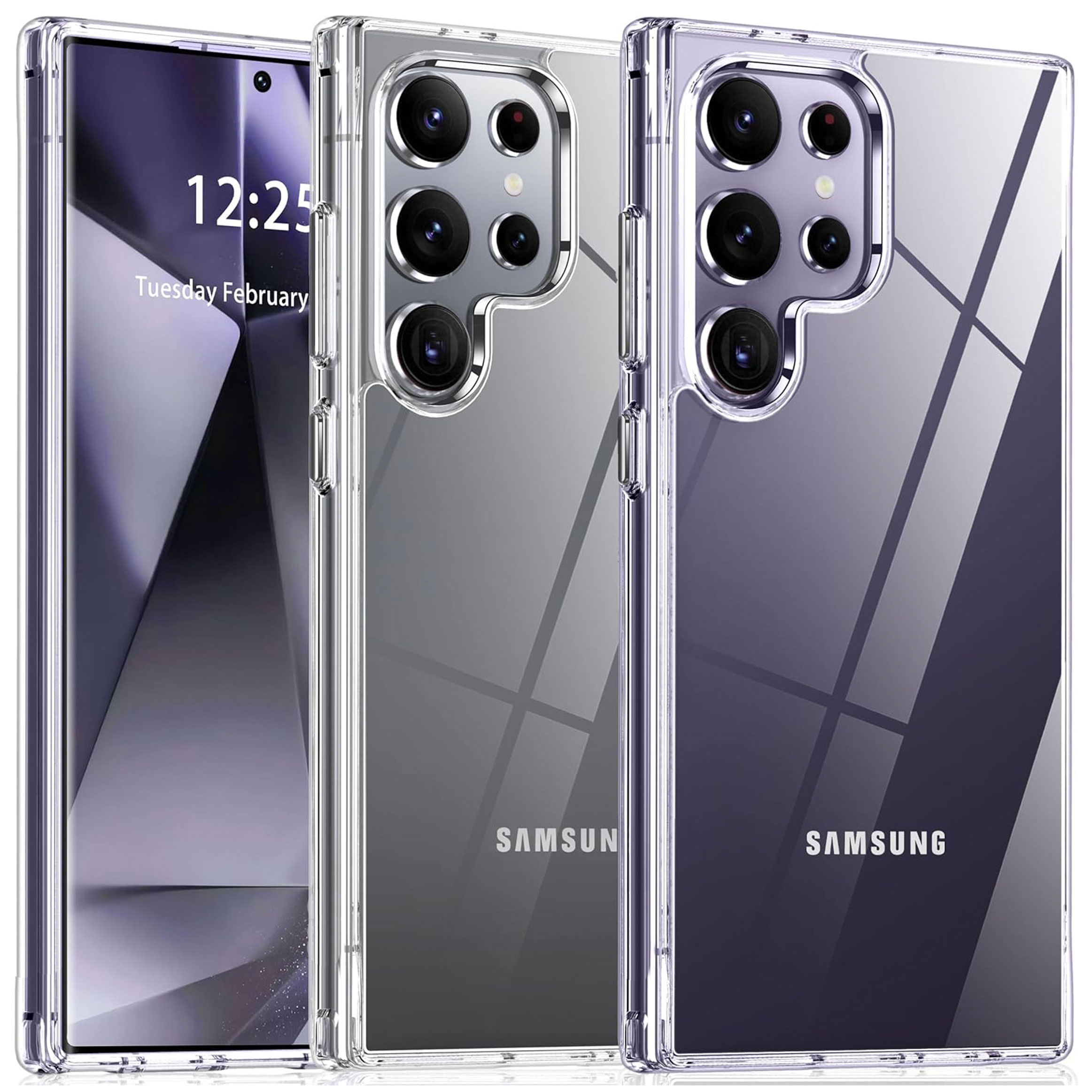 Abdeckung für Samsung Galaxy S24 Ultra BOOK schwarz