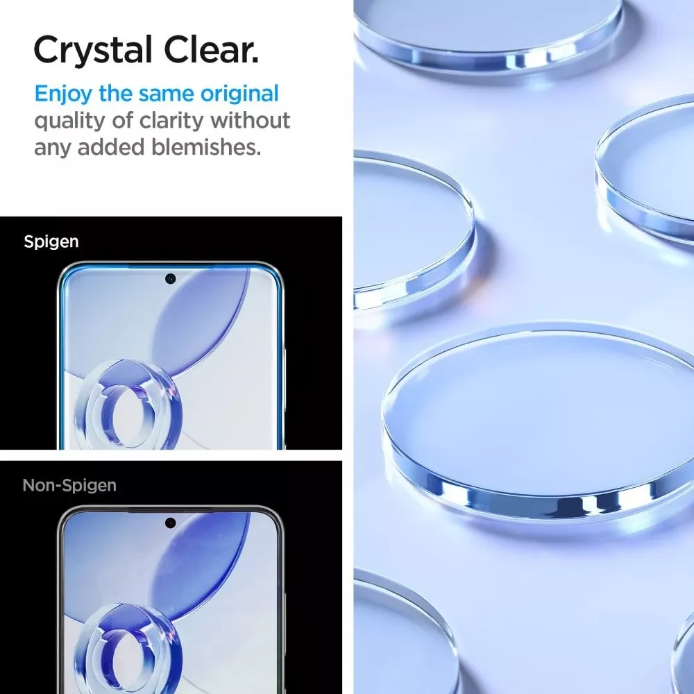 Spigen Glas.tR Panzerglas „EZ Fit“ 2er-Pack für Samsung Galaxy S24