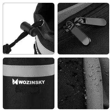 „Wozinsky Fahrradträgertasche mit Schultergurt 6l schwarz (WBB3BK)“