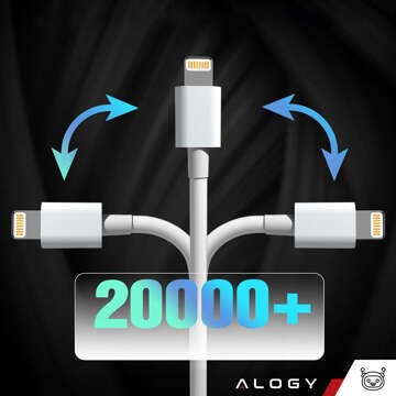 100 cm Alogy Kabel USB auf Lightning White Kabel