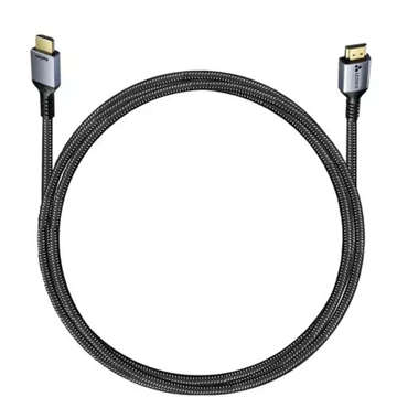 2 m Kabel Nylongeflecht Verstärktes HDMI 8K 60 Hz 48 Gbps 2.1 High Speed