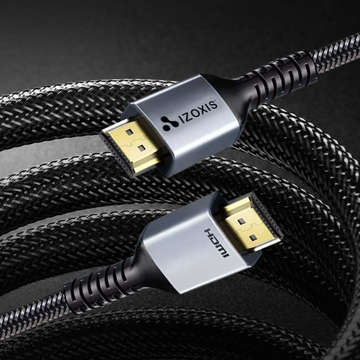 2 m Kabel Nylongeflecht Verstärktes HDMI 8K 60 Hz 48 Gbps 2.1 High Speed