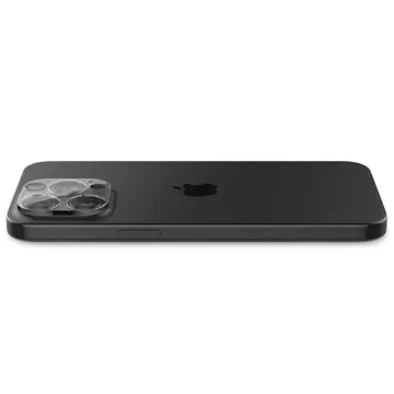 2 x Spigen Optik.TR „Ez Fit“ Kameraschutz für iPhone 14 Pro / Pro Max / 15 Pro / Pro Max, kristallklar