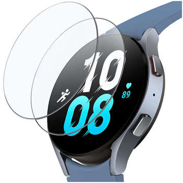 2x Alogy Displayschutzfolie aus gehärtetem Glas für Samsung Galaxy Watch 5 44mm