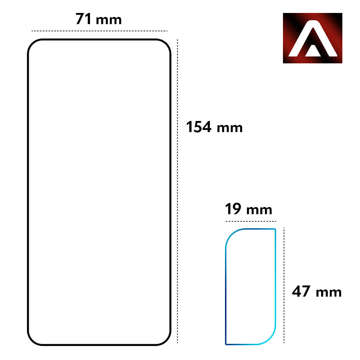 2x Alogy Glass Full Glue FC 2x Glas für Kameralinse für Samsung Galaxy S22 Plus