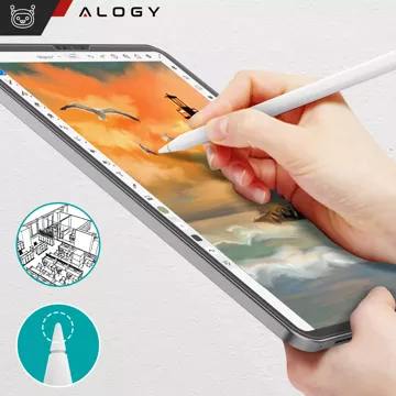 2x Alogy Matte Paper Screen Feel-Schutzfolie für Apple iPad Air 6 13" 2024 / iPad Pro 13" 2024