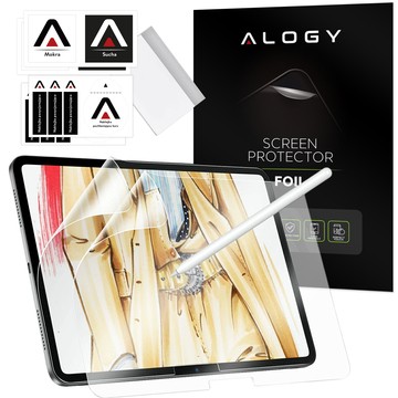 2x Alogy Matte Paper Screen Feel-Schutzfolie für Apple iPad Pro 11" 2024