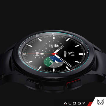 2x Alogy Tempered Glass für 9H-Bildschirm für Samsung Galaxy Watch 4 40mm