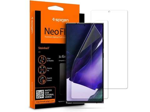 2x Folia ochronna Spigen Neo Flex HD für Galaxy Note 20 Ultra Case Friendly