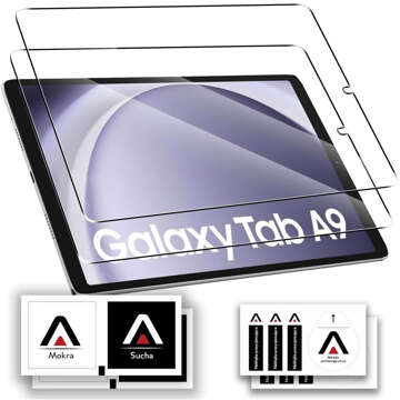 2x Panzerglas für Samsung Galaxy Tab A9 2023 8,7" 2gen X110 / X115 für Alogy Displayschutzfolie Pro 9H