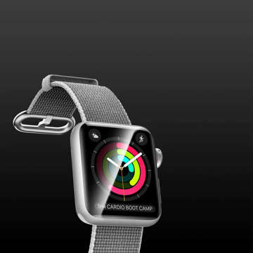 2x Rock Hydrogel Film Schutzfolie für Apple Watch 4/5/6/7 / SE 40 / 41mm