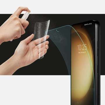 2x Spigen Neo Flex Hydrogel Schutzfolie für Samsung Galaxy S23 Klar