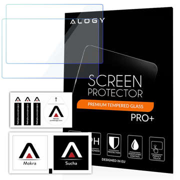 2x Tempered Glass 9H Alogy Displayschutz für Steam Deck Konsole