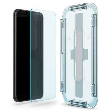 2x Tempered Glass für Spigen Glas.TR EZ FIT Hülle für Samsung Galaxy S22 Plus