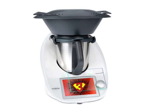 3mk Flexible Glass 7H Hybridglas für Thermomix TM6