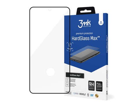 3mk HardGlass Max Fingerabdruckglas für Samsung Galaxy S21 Ultra Black