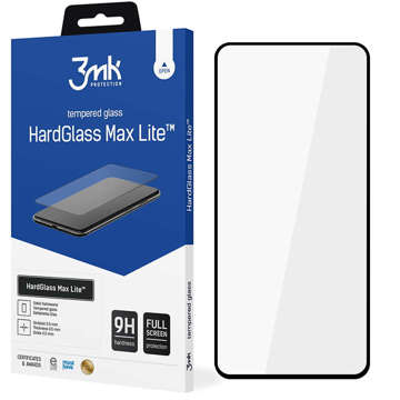 3mk Hartglas HardGlass Max Lite für Samsung Galaxy A53 5G Schwarz