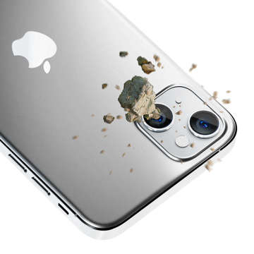 3mk Lens Protection Pro Handy-Objektivschutz für Apple iPhone 14 Silber