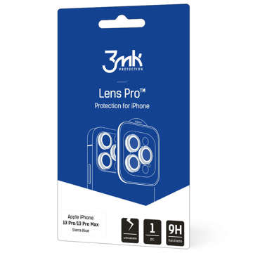 3mk Lens Protection Pro Handy-Objektivschutzglas für Apple iPhone 13 Pro / 13 Pro Max Sierra Blue