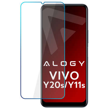 9H Tempered Glass Alogy Schutzscheibe für Vivo Y20s / Y11s