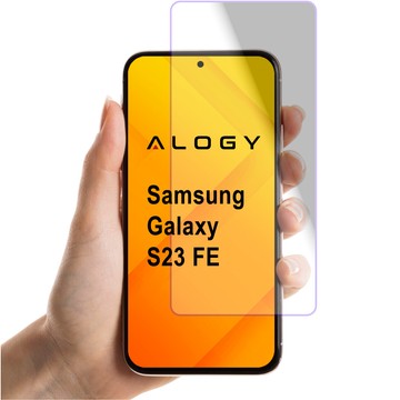 9H gehärtetes Glas für Samsung Galaxy S23 FE, Alogy Displayschutz PRO